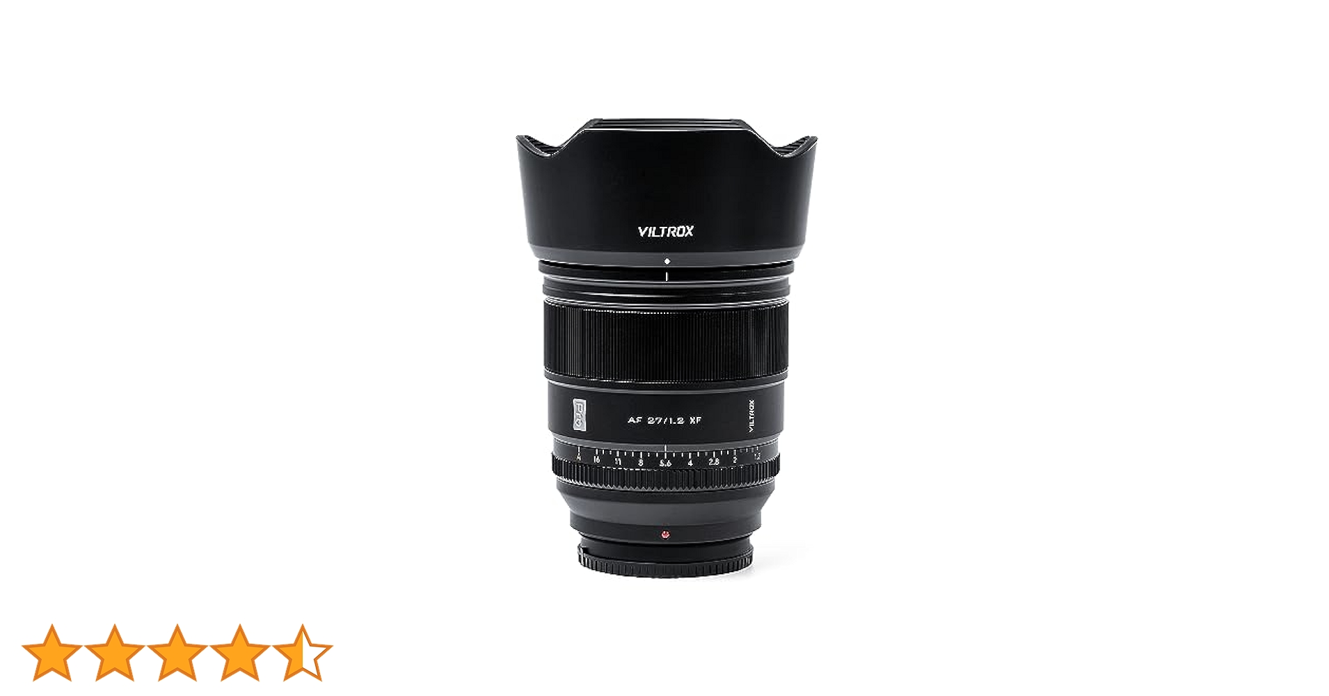 美品　VILTROX 27mm F1.2 Pro 富士フイルム Xマウント用 Viltrox AF 27mm F1.2 Pro APS-C Lens for Fujifilm X-Mount